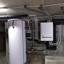 Instalacja pompy ciepła 24 kW w budynku użyteczności publicznej wraz z niskoparametrowym systemem grzewczym obiektu i przygotowaniem ciepłej wody użytkowej