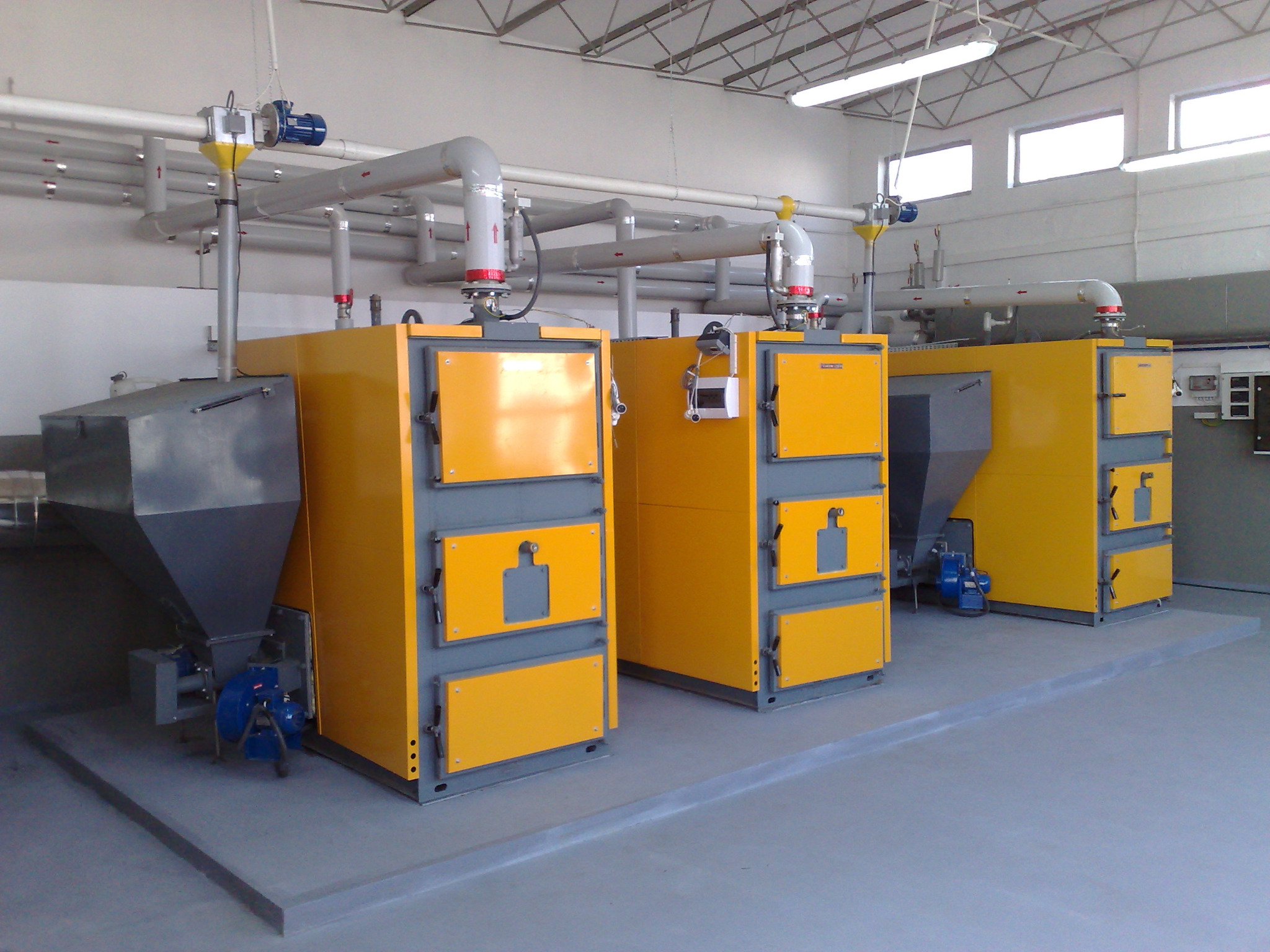 Kotłownia pelletowa 3 x 300kW - Opole Grupa Tauron