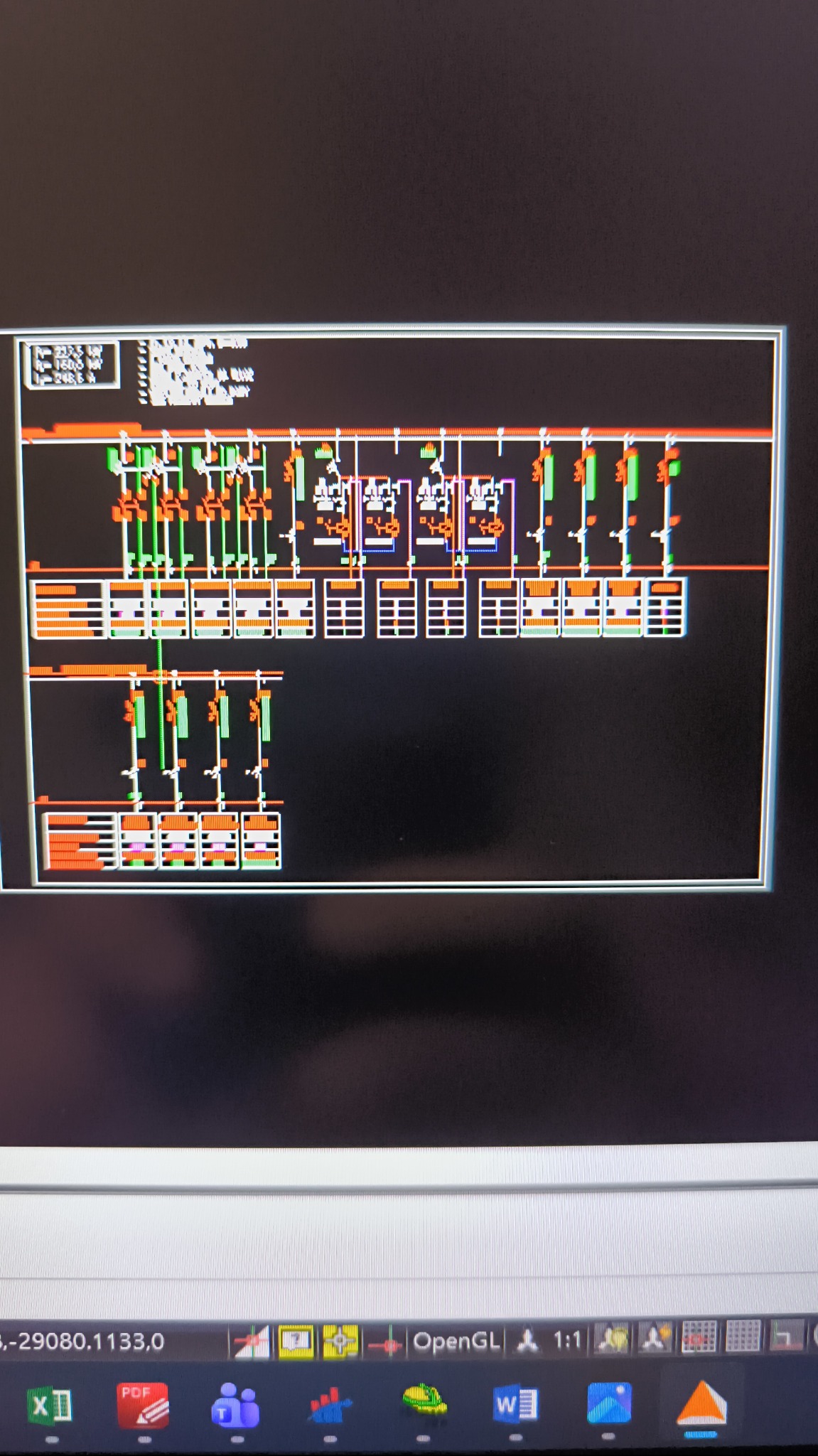 Schemat rozdzielnicy zasilającej pomieszczenia technologiczne - PWr Wrocław