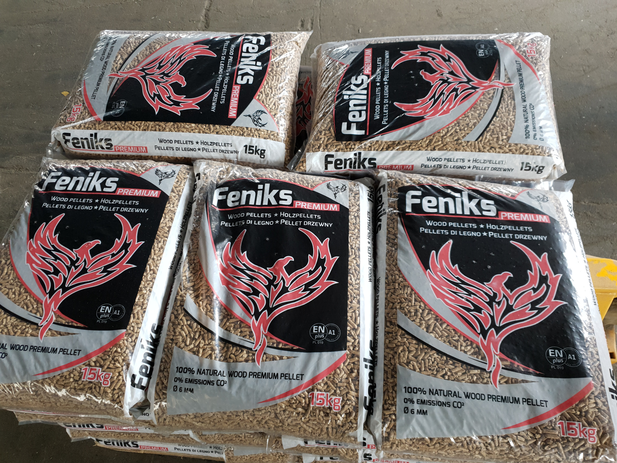 pellet Feniks paleta