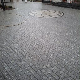 Układanie kostki granitowej Mosina 2