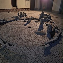 Układanie kostki granitowej Mosina 4