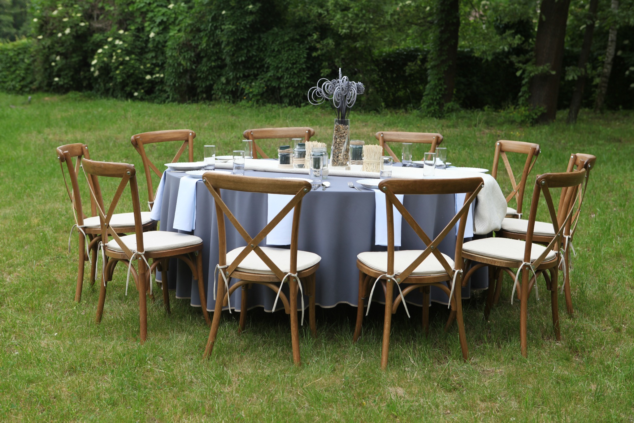 wynajem krzeseł BOHO Warszawa i okolice