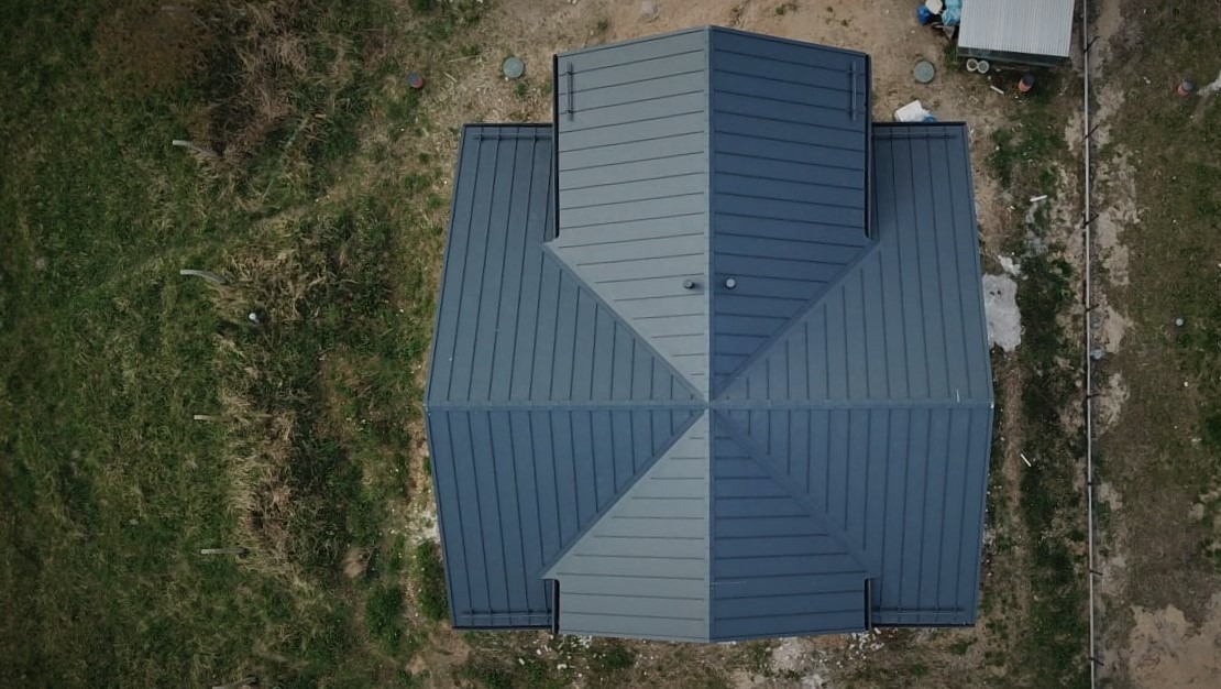 Inwestycja dach - blacha na rąbek TERRANO - CIEŚLE