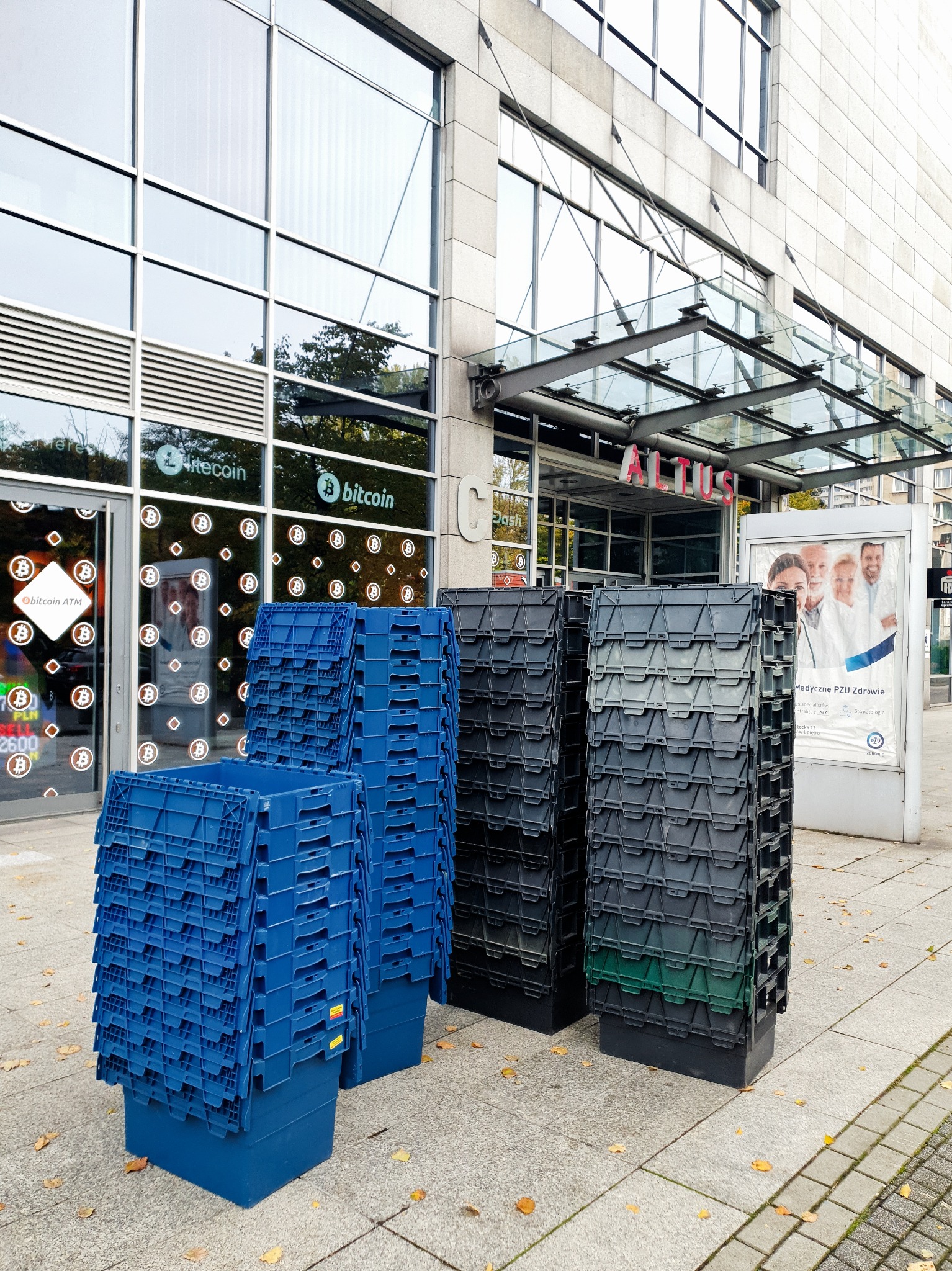 Bezpłatne pojemniki dla naszych klientów