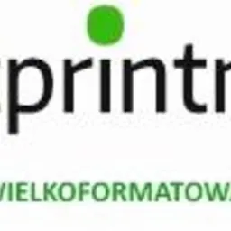 Logo firmy Fastprintnet: zielono-czarny napis z hasłem 'Drukarnia wielkoformatowa & sitodruk' w dolnej części obrazu.