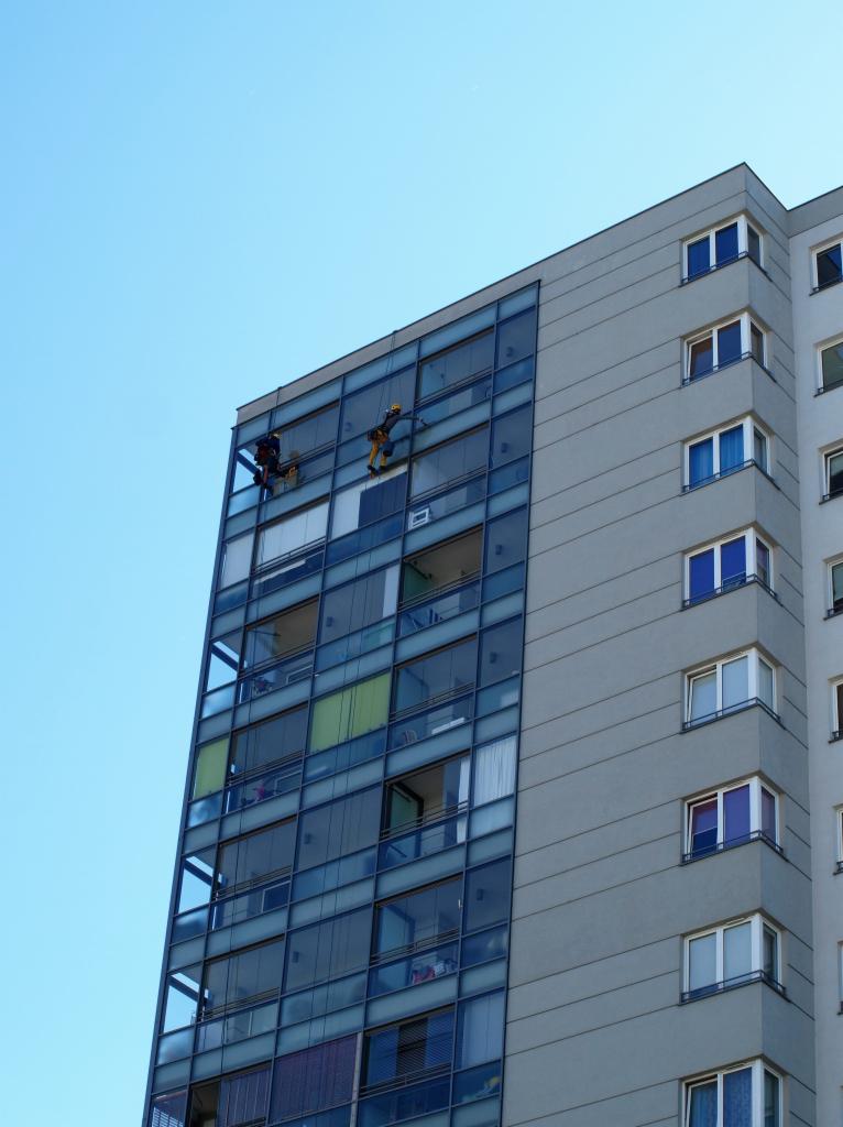 Mycie przeszkleń, okien