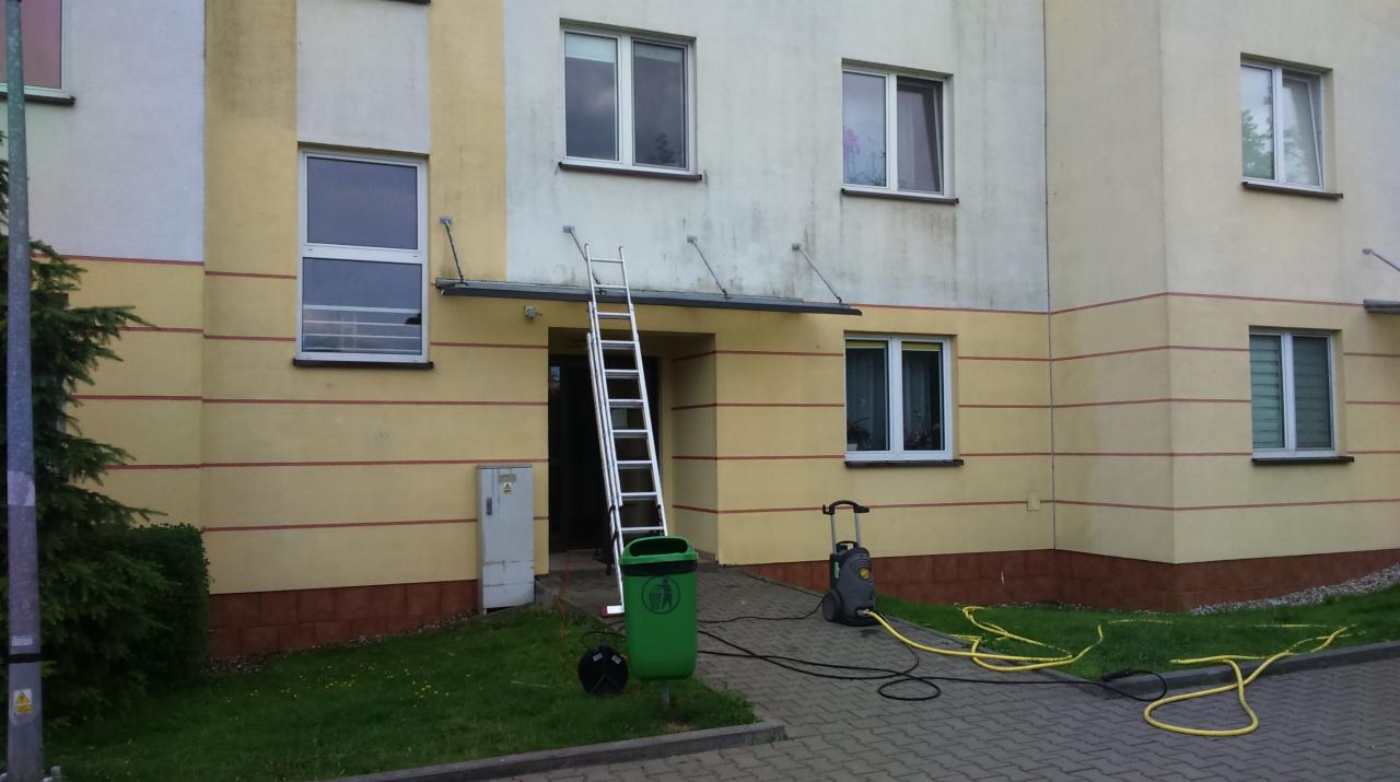 Odgrzybianie elewacji