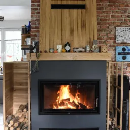 Kominek z wkładem Defro Intra la