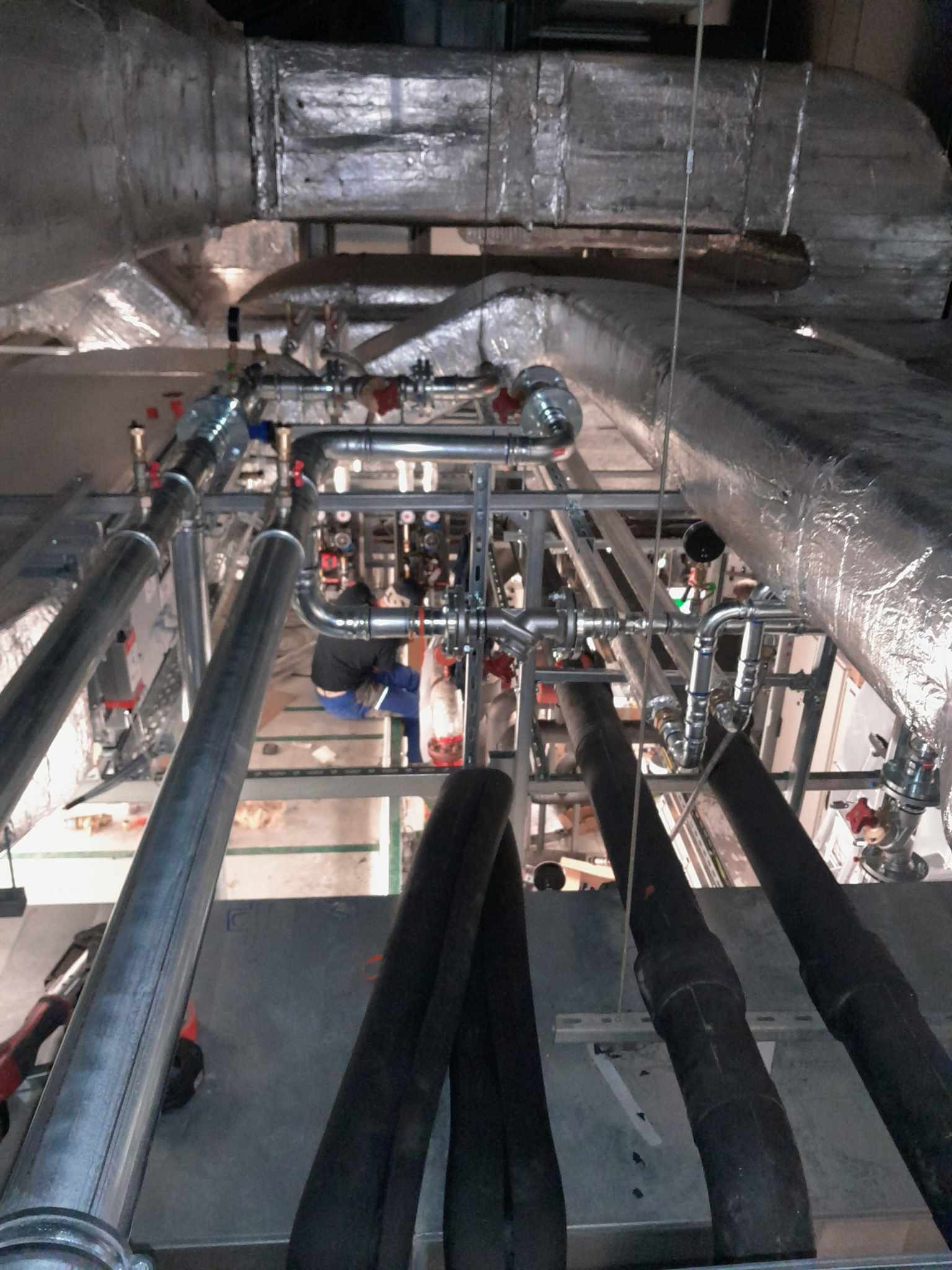 Maszynownia Central wentylacyjnych TVN