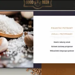 strona internetowa przeznaczona dla restauracji