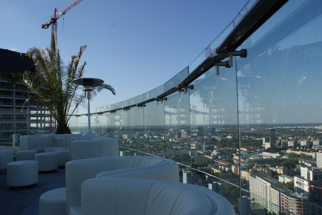 Balustrada szklana- system GS-50