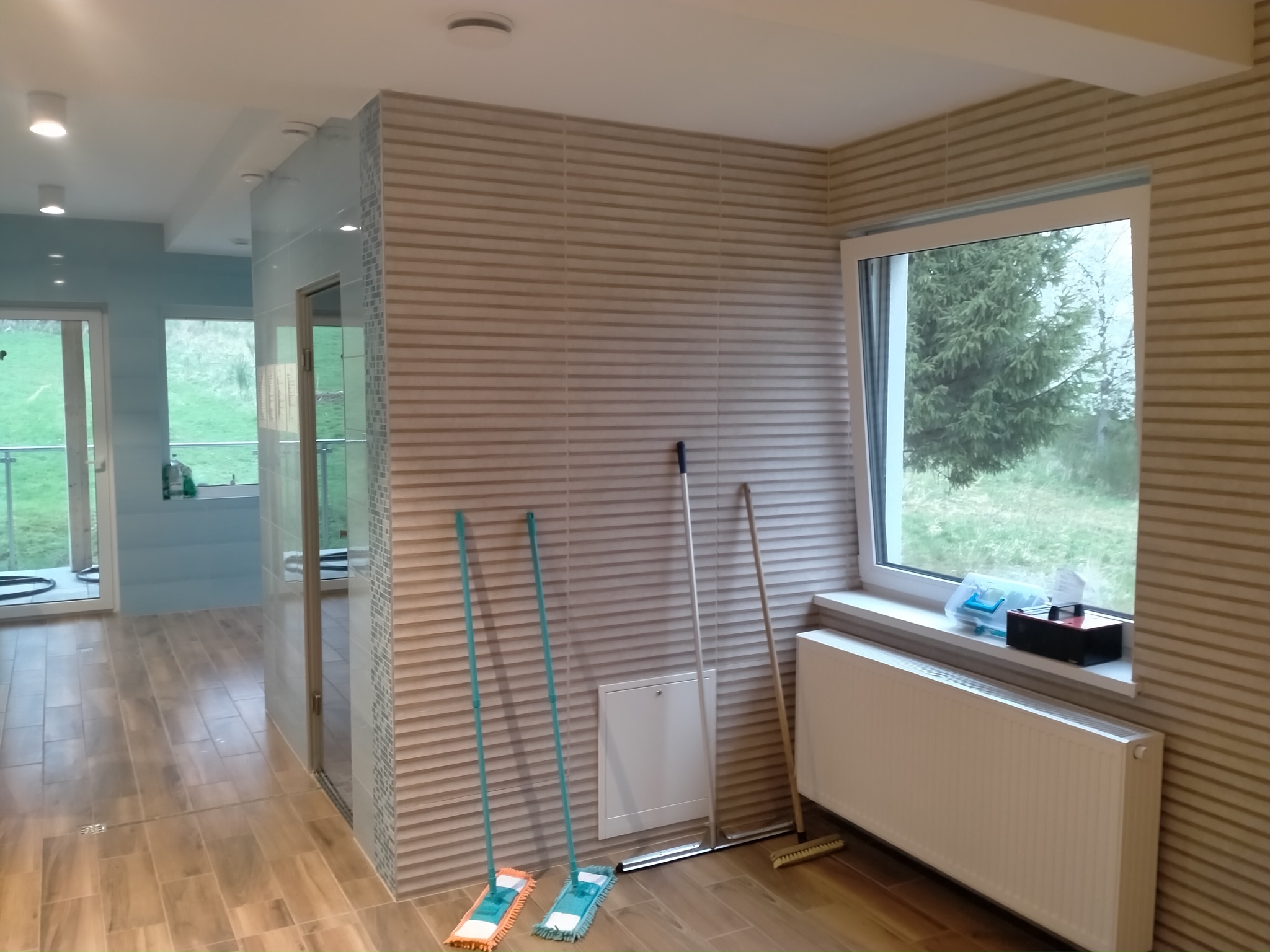 Strefa SPA&Wellness - zabezpieczenie ciągów komunikacyjnych, mających bezpośredni kontakt z wodą.