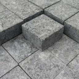 Kostka granitowa cięto-plomieniowana