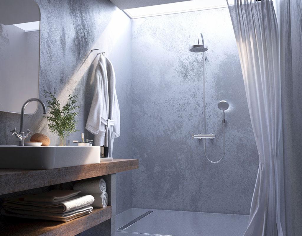 Projek małej łazienki