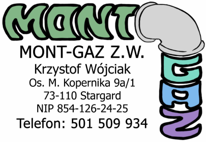 MONT-GAZ Z.W. Krzysztof Wójciak - Usługi Gazowe Stargard