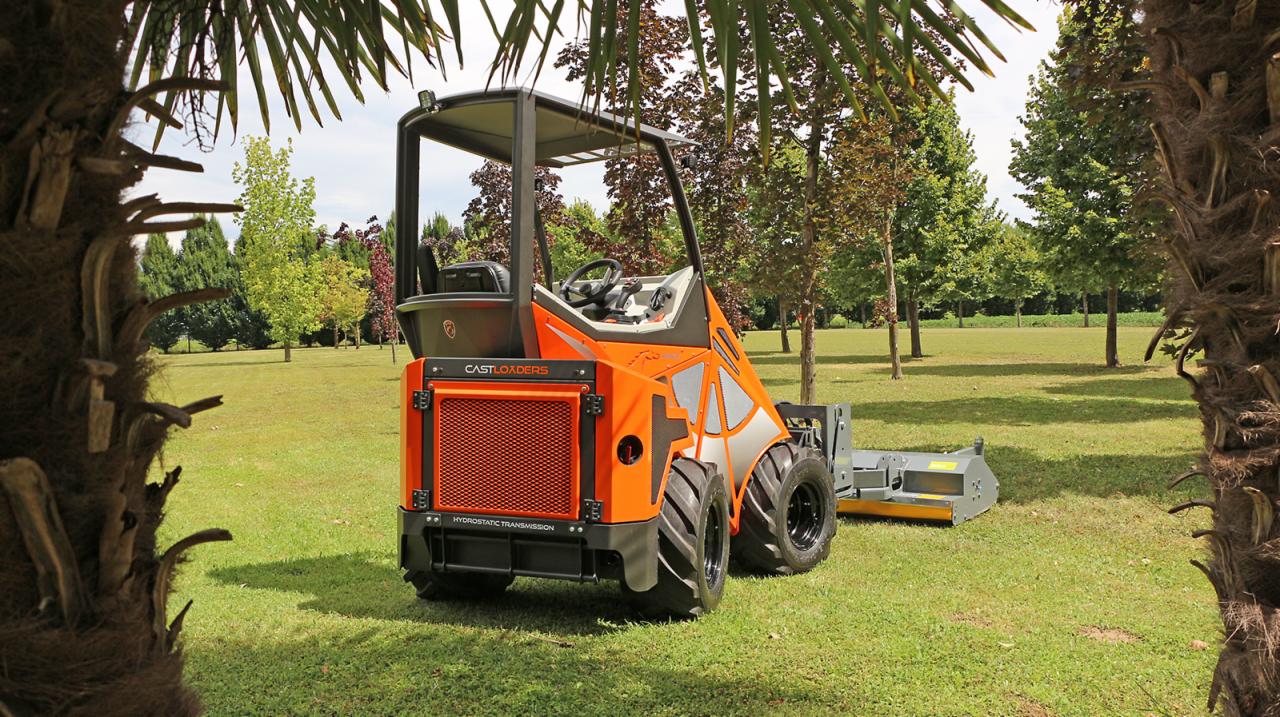 Miniładowarki przegubowe z wysięgnikiem teleskopowym