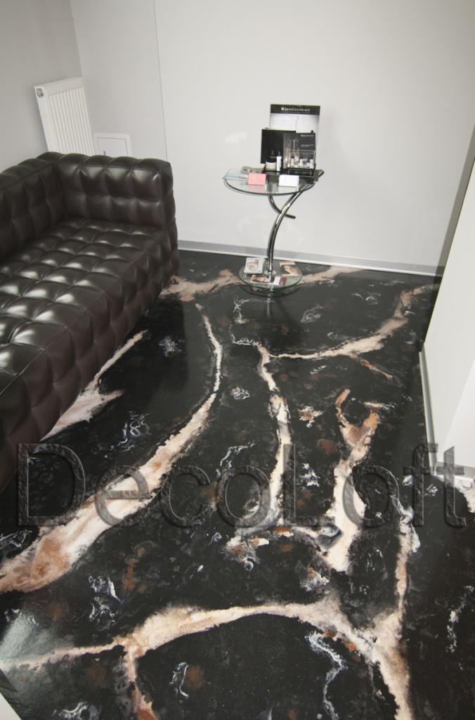 posadzka epoksydowa 3D beton barwiony