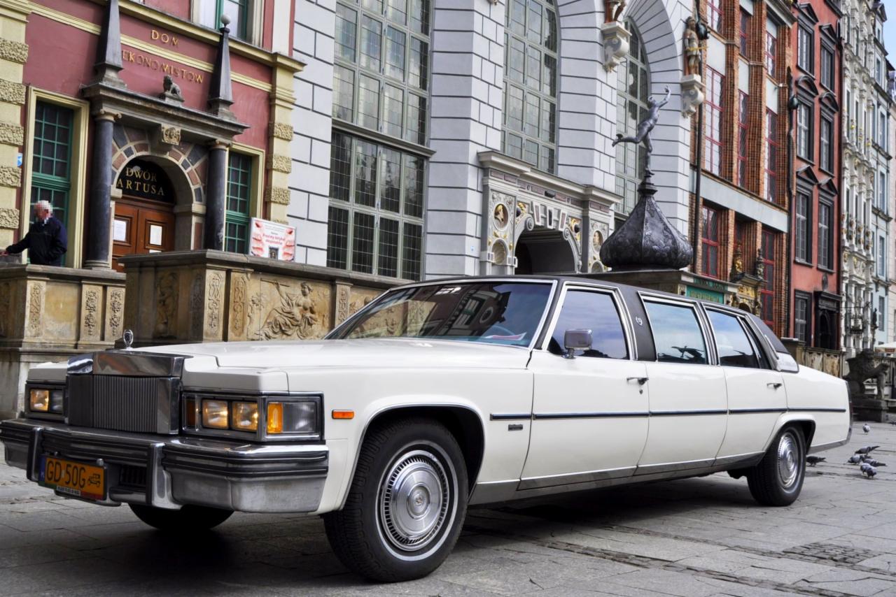 Zabytkowa Limuzyna w sercu Gdańska - na starówce