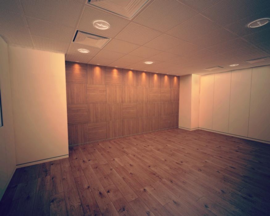 Realizowany projekt klatki Faraday (MRI RF shield)