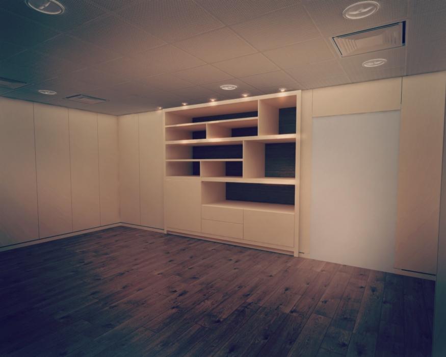 Wizualizacja wykonanej klatki Faradaya