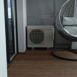 Montaż klimatyzacji na balkonie