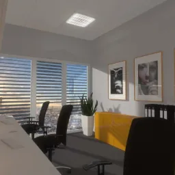 Projektowanie wnętrz minimalistycznego biura