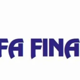 Logo firmy 'Strefa Finansów' w kolorze granatowym, z charakterystycznym znakiem graficznym przypominającym orbitę z lewej strony.