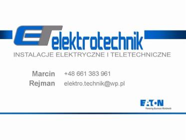 Elektrotechnik - Automatyka budynkowa Głuchów