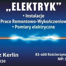 ELEKTRYK - instalacje, prace remontowo-wykończeniowe - Elektryk Kościerzyna