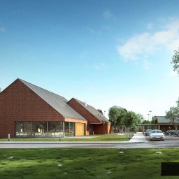 NINE ATELIER pracownia architektoniczna w  Poznaniu projekt nowoczesnej stodoły