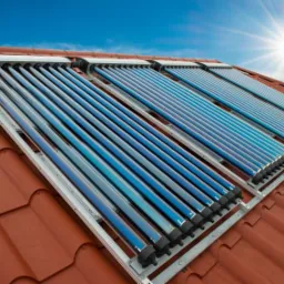 Instalacja solarna budynku mieszkalnego