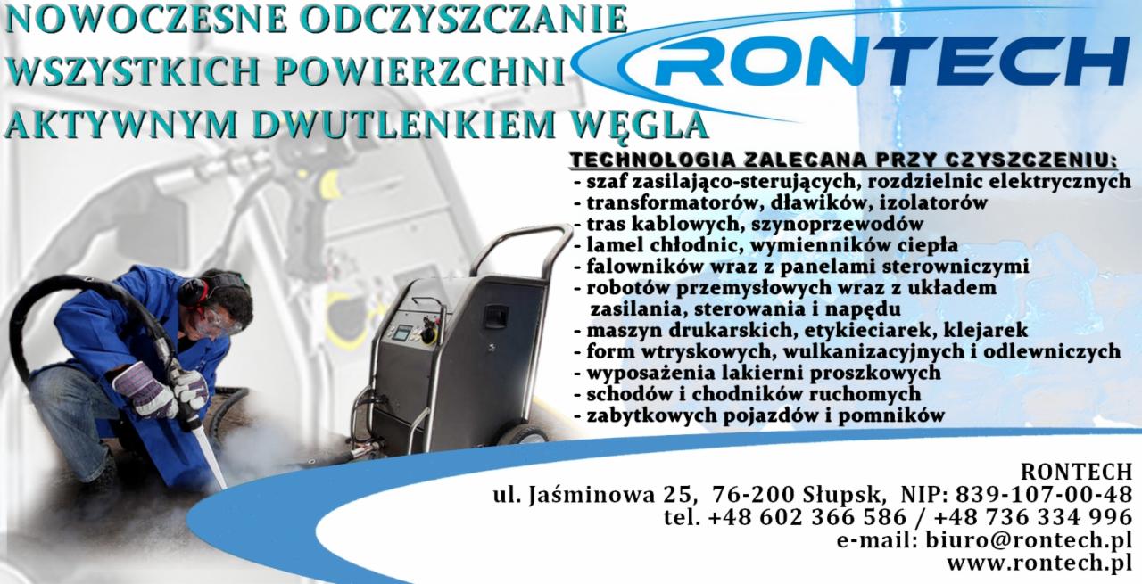 RONTECH - nowoczesne metody czyszczenia
