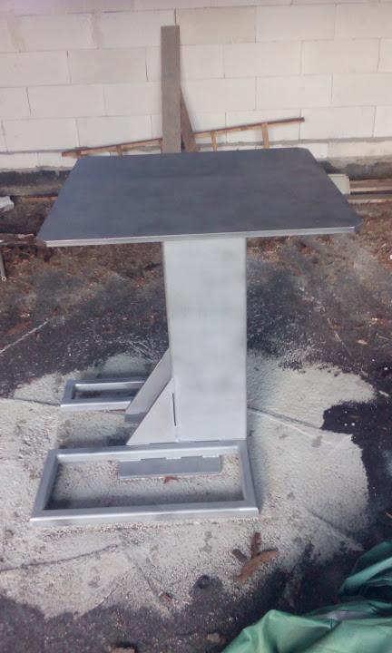 Piaskowanie konstrukcji stalowej