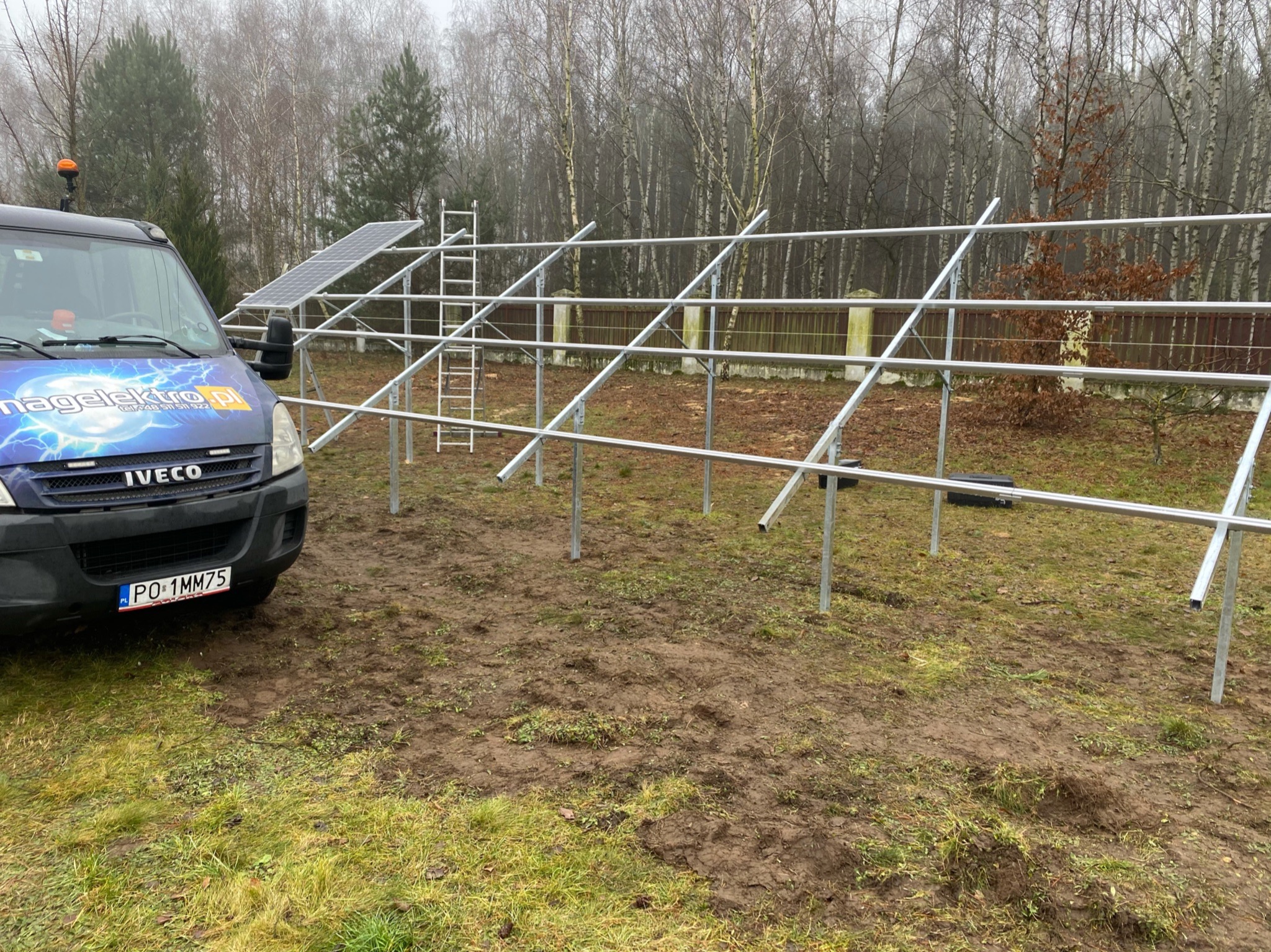 Instalacja Fotowoltaiczna naziemna