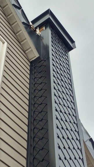 Komin ze wzorem z tzj. szaszka