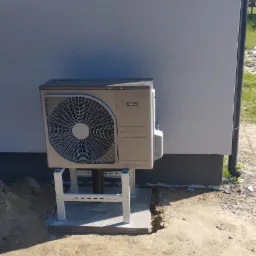 Skrzeszew. Pompa ciepła Nibe.