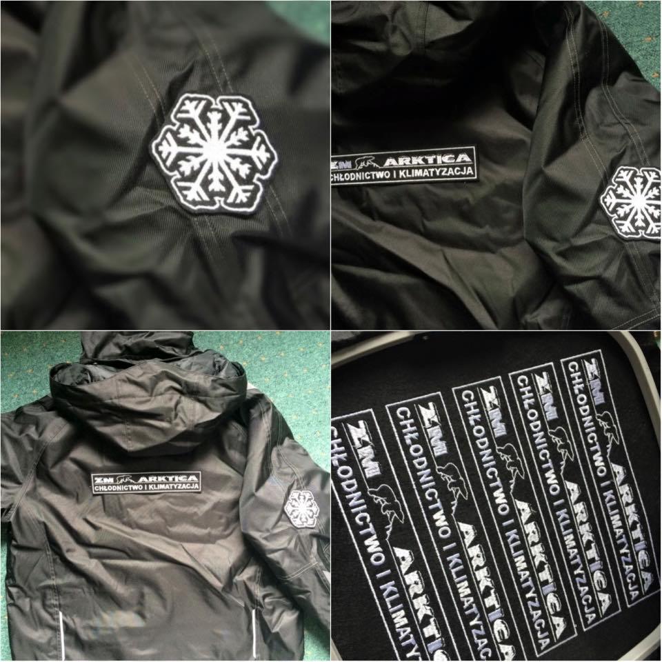 Naszywki na odzieży roboczej