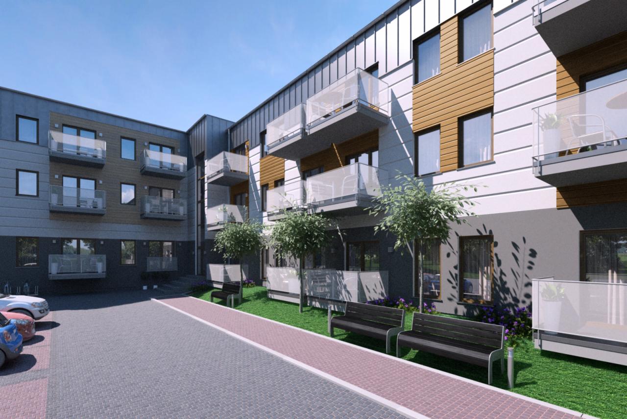 budynek wielorodzinny, Zgierz 2018