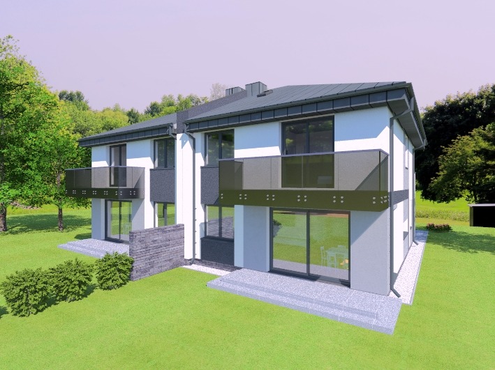 Dom bliźniak, Michałów-Grabina