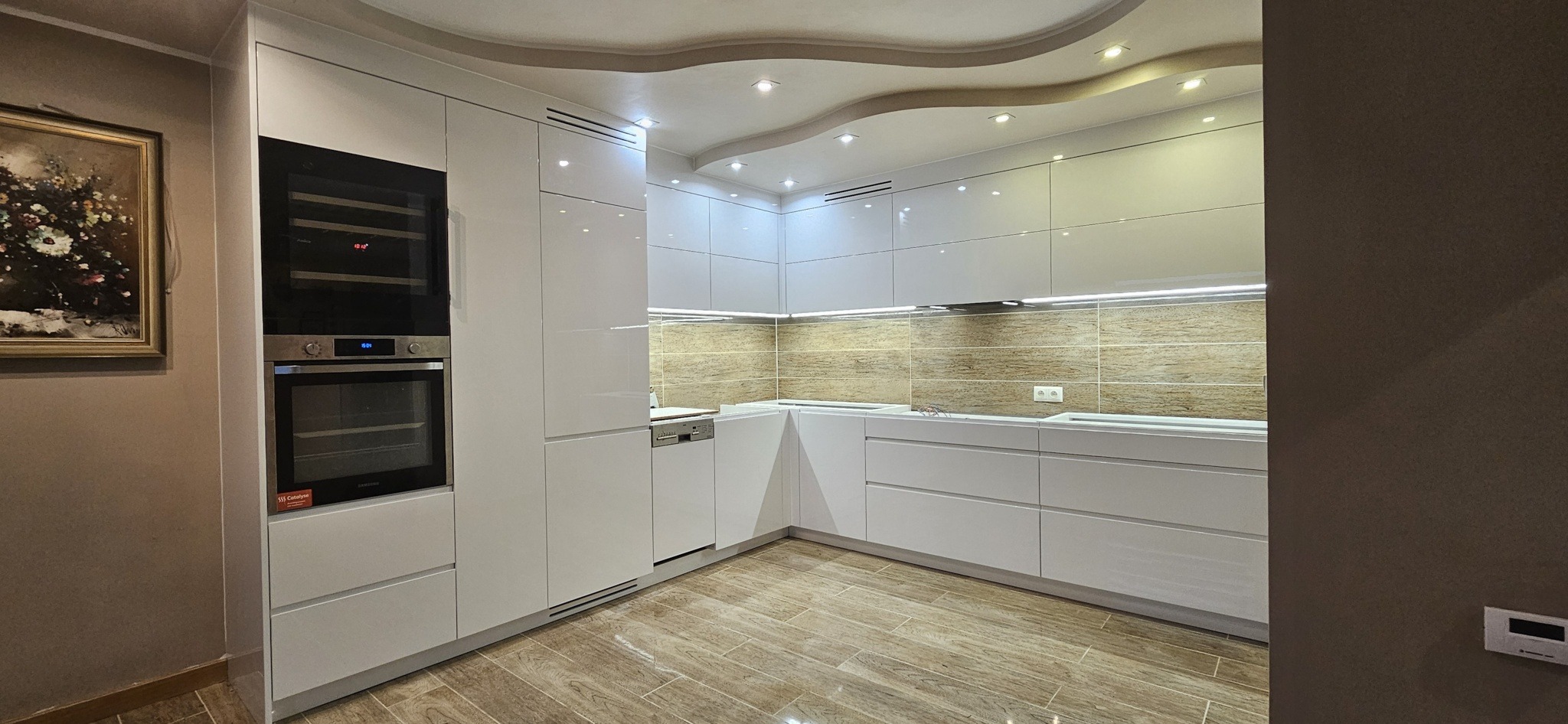 tylko jeszcze blaty granitowe...