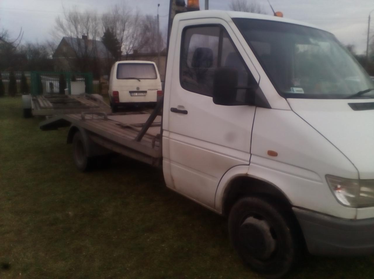 Sprinter 412TDI z Lawetą dł.6,0mX2,00