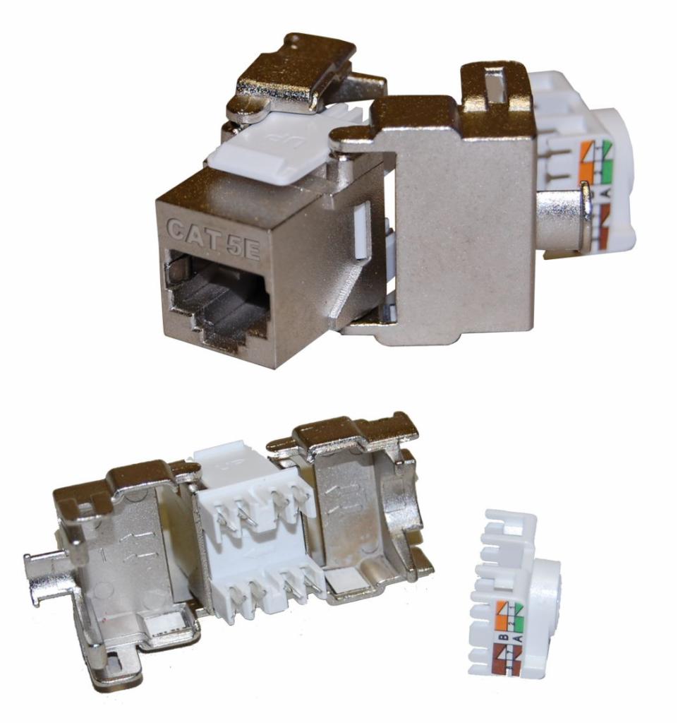 Gniazdo RJ45 kat.5e STP