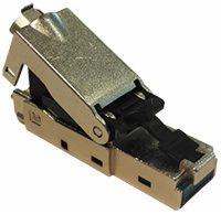 Wtyk kat.6A stp beznarzędziowy