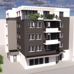 Gdynia. Koncepcja nadbudowy budynku mieszkalnego