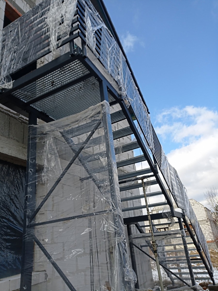 Schody zewnętrzne wema