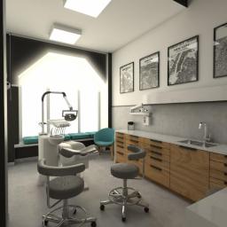 Projekt wnętrz gabinetu stomatologicznego