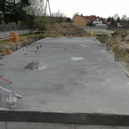 Ornontowice - płyta fundamentowa betonowanie 2018r