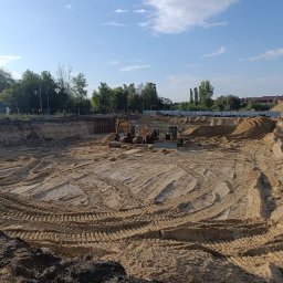 Budowa dróg Giebułtów 4