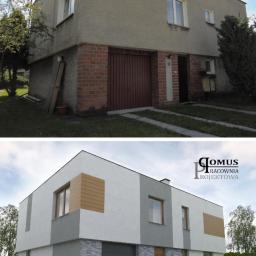 Projekt elewacji domu jednorodzinnego w Katowicach